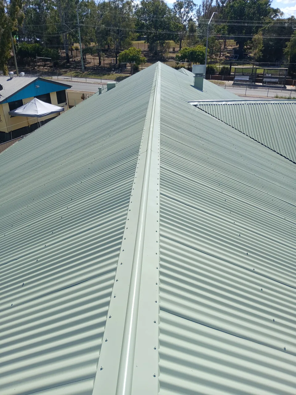 Metal roof